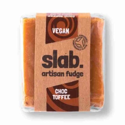 Choc Toffee Fudge Slab (Vegan) x 6