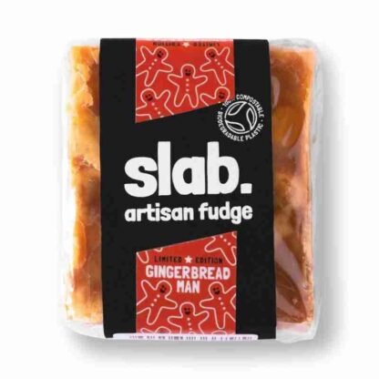 Gingerbread Man Fudge Slab (Ltd Edition) x 6