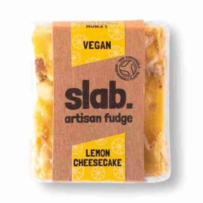 Lemon Cheesecake Fudge Slab (Vegan) x 6