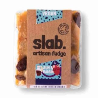 Rum & Raisin Fudge Slab (Vegan) x 6