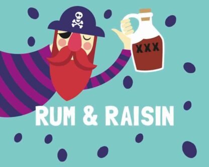 Rum & Raisin Fudge Slab (Vegan) x 6 - Image 2