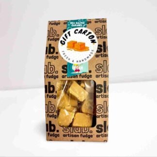 Vegan Sea Salted Caramel Fudge Gift Carton x 5